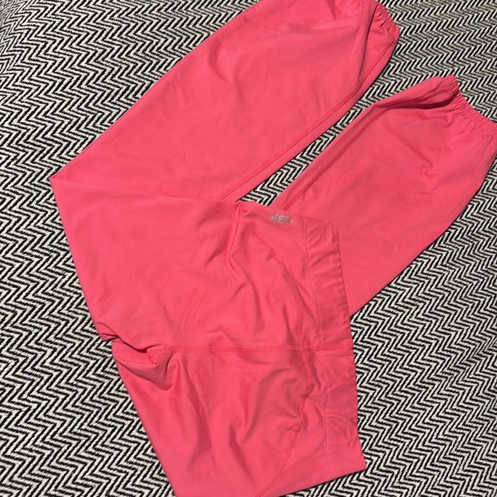 FP Movement By Free People Let's Bounce Pants Electric Peony - Sz XS - NWT - Picture 9 of 10